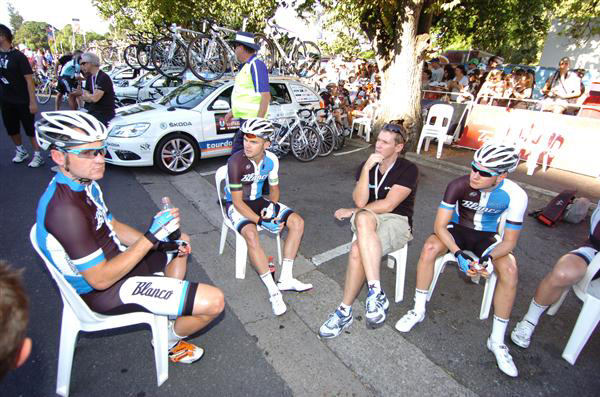 Erik Dekker with team Blanco